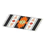 Black-Design Kitchen Mat