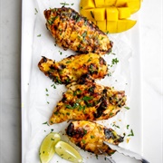 Grilled Mango and Lime Chicken