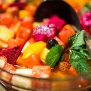 Strawberry Mango Apple Salad