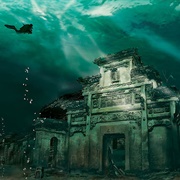 Underwater City in Shicheng, China