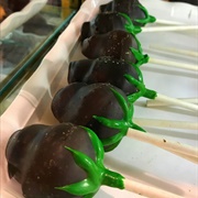 Black Rose Cake Pops