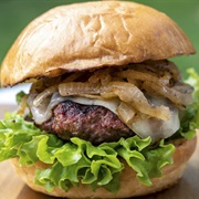 American Bison Burger