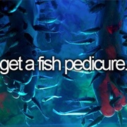 Get a Fish Pedicure