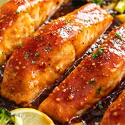 Honey Glazed Salmon