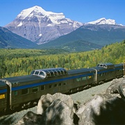 Take a Train Trip Through the Rocky Mountains