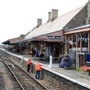 Minehead to Dunster Train and Coastal Walk