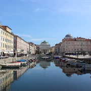 Grand Canal of Trieste, Trieste, Italy