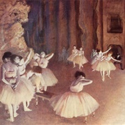 Próba Baletowa Na Scenie (Paryż)