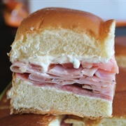 Ham and Cream Cheese Sandwich
