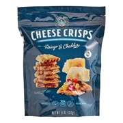 Large Macy's Asiago and Cheddar Cheese Crisps