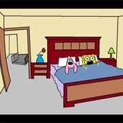 SpongeBob in Paranormal Activity