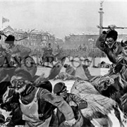 The Bloody Sunday Massacre of Peaceful Russian Demonstrators