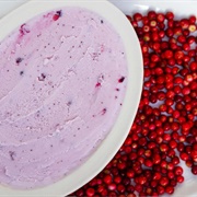 Lingonberry Ice Cream