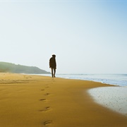 Walk Alone on a Beach