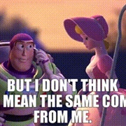 All Right but I Don't Think It Will Be the Same Coming From Me