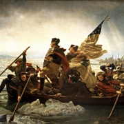 Waszyngton ... Delaware - Emanuel Leutze (Nowy Jork, Metropolitan Museum of Art)