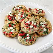 Butter Maid Bakery Holiday Sprinkle Sugar Butter Cookies