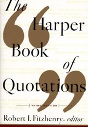 The Harper Book of Quotations (Robert I. Fitzhenry)