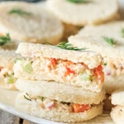 Crab Salad Tea Sandwiches