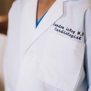 Worn a Lab Coat With Your Name Embroidered on It