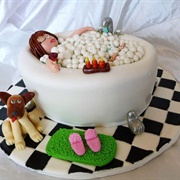 Bathtub Cake