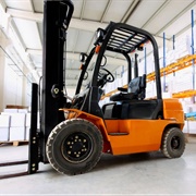 Used a Forklift