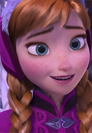 Anna ('Frozen') – 52 Minutes and 48 Seconds (2013)