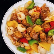 Sweet and Sour Pork With Lychees