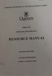 Exercise Physiology (Larry A. Wolfe)