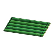 Green Bamboo Mat
