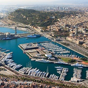 Marinas of Barcelona, Spain