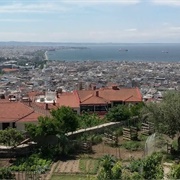 Hill of Ano Poli, Thessaloniki, Greece (Contains Vlatadon Monastery)