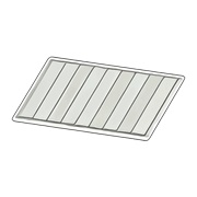 White Wooden-Deck Rug