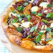 Pear and Prosciutto Pizza