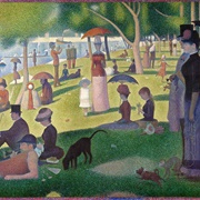 Niedzielne Popołudnie Na Wyspie Grand Jatte - Georges Seurat (Chicago, Art Institute of Chicago)