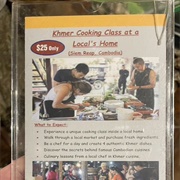 Khmer Cookery Class