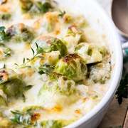 Creamed Brussels Sprouts