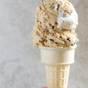 Chocolate Chip Cookies and Cream Pumpkin Marshmallow Ice Cream