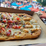 Chicken Souvlaki Flatbread