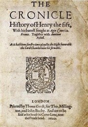 Deeds of King Henry V of England (Anonymous)