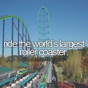 Ride the World's Largest Roller Coaster