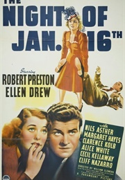 The Night of January 16th (1941)