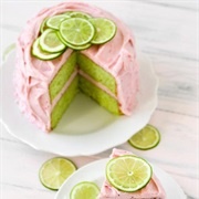 Strawberry Limeade Cake