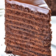 Multilayered Chocolate Cake