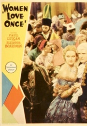 Women Love Once (1931)