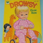 Drowsy Doll Coloring Book