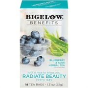 Radiate Beauty Blueberry and Aloe Herbal Tea