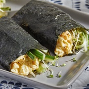 Egg Salad Nori Roll