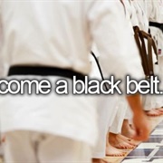 Become a Black Belt