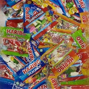 Eaten Haribo Sweets